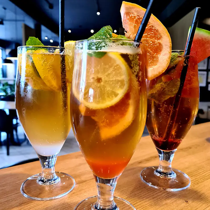 Drinki piwne w pizzerii Pan Pizza Czerwionka