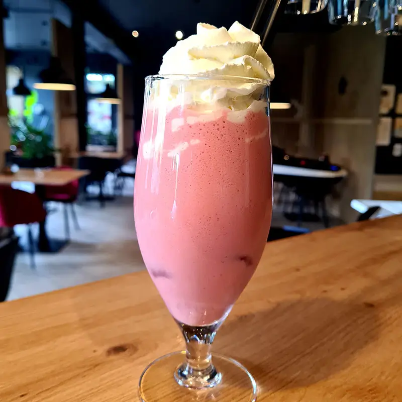 Drink Truskawkowa Pianka w pizzerii Pan Pizza Czerwionka